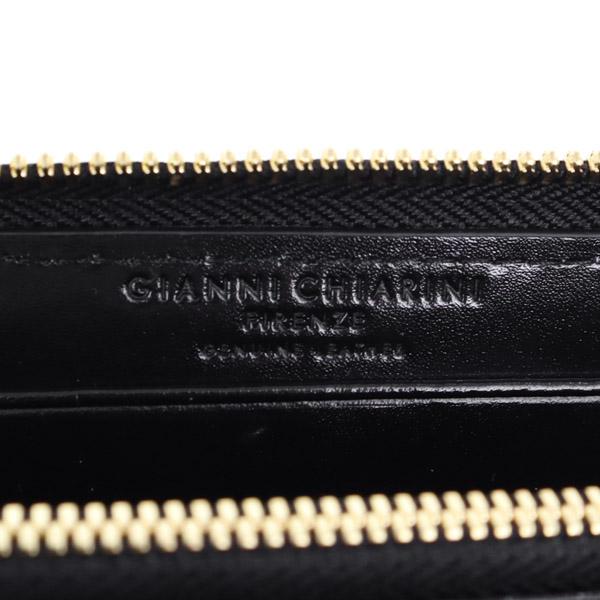 ジャンニキアリーニ GIANNI CHIARINI 財布 長財布 ラウンドファスナー ブラック (PF5042 CLUX NERO) 23SS｜fontana2014｜06