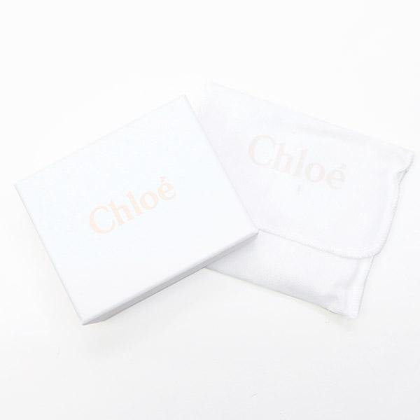 【アウトレットセール】訳あり クロエ Chloe 財布 CHLOE SENSE COMPACT WALLET センス カーフ 折財布 ブラック×ホワイト (CHC23SP867I10 001 BLACK) 23SS｜fontana2014｜08