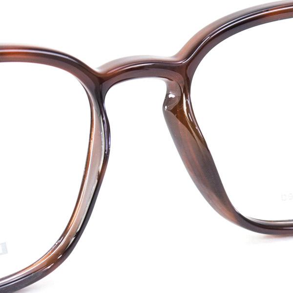 ディーゼル DIESEL メンズ メガネフレーム 眼鏡 ウェリントン ダークブラウン (DL5391 052 DB)｜fontana2014｜04