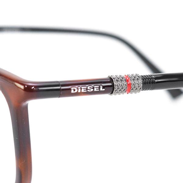 ディーゼル DIESEL メンズ メガネフレーム 眼鏡 ウェリントン ダークブラウン (DL5391 052 DB)｜fontana2014｜05