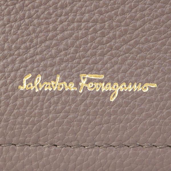 サルヴァトーレ フェラガモ Salvatore Ferragamo バッグ 2WAY ショルダー付き ハンドバッグ カーフ ブラウン (21 F478 0741018 CARAWAY SEED) 21SS｜fontana2014｜05