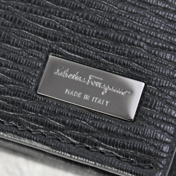 メンズ サルヴァトーレ フェラガモ Salvatore Ferragamo 財布 長財布 カーフ ブラック (66 9771 0588663 NERO) 21SS｜fontana2014｜07