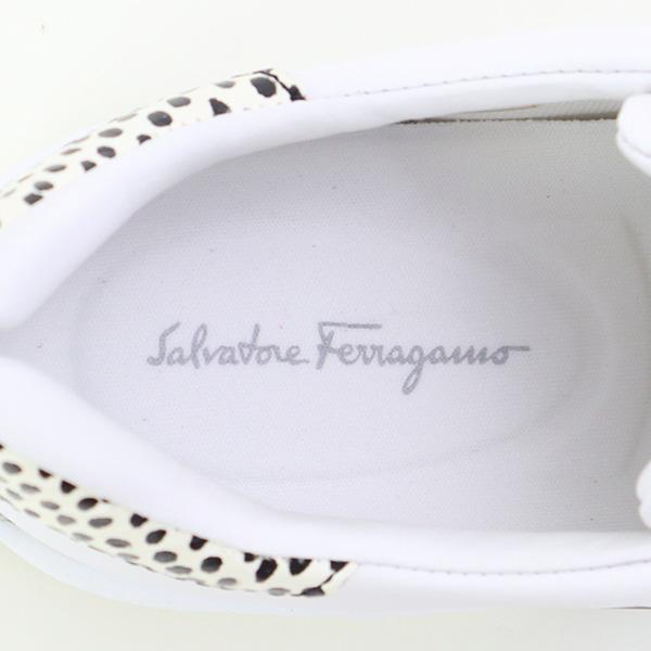 サルヴァトーレ フェラガモ Salvatore Ferragamo 靴 レディース ナンバー  スニーカー ホワイト(NUMBER 0747629 BIANCO)23SS｜fontana2014｜07