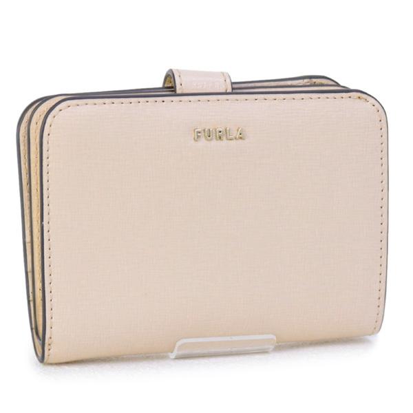 新版 訳あり2 フルラ Furla 財布 Babylon S Compact Wallet 折財布 ベージュ Pcy0uno 0000 B4l00 Ballerina I
