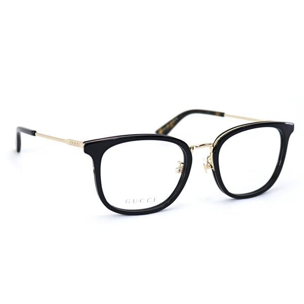 グッチ GUCCI メンズ メガネフレーム ウェリントン ブラック (GG0412OK 001 BK BLACK)