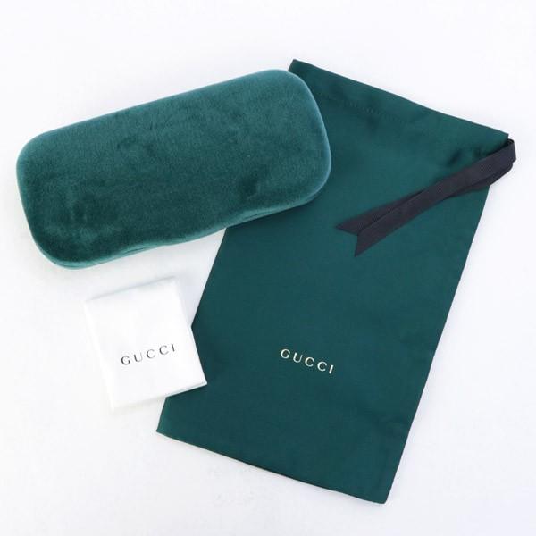 グッチ GUCCI メンズ メガネフレーム ウェリントン ブラック (GG0412OK 001 BK BLACK) ブラック テンプル