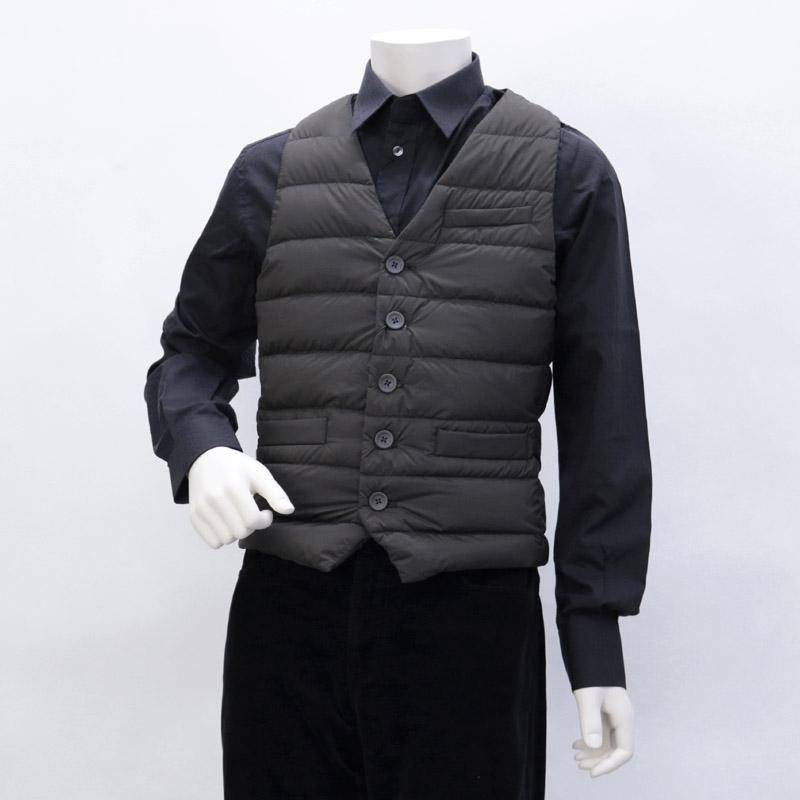 ヘルノ Herno メンズ アウター ジレ ダウンベスト グレー Pi002ule 192 Gl 9460 年秋冬 Herno Pi08 3 Fontana フォンターナ 通販 Yahoo ショッピング