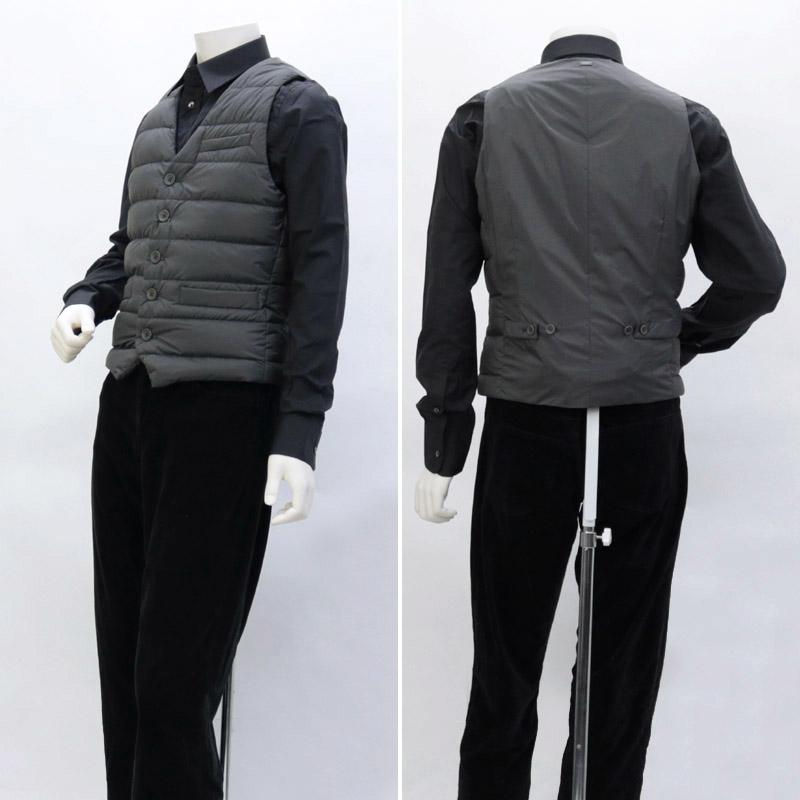 ヘルノ Herno メンズ アウター ジレ ダウンベスト グレー Pi002ule 192 Gl 9460 年秋冬 Herno Pi08 3 Fontana フォンターナ 通販 Yahoo ショッピング