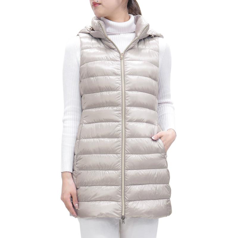 ヘルノ Herno レディース アウター ジレ ダウンベスト ライトグレー Pi0329dic 117 9402 Lgl 22aw 23aw 新作 Herno Pi27 12 Fontana フォンターナ 通販 Yahoo ショッピング