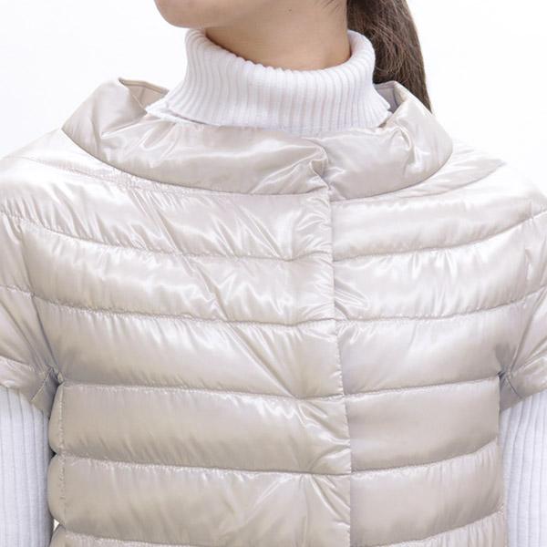 HERNO ヘルノ レディース ケープ ショートスリーブダウンジャケット  