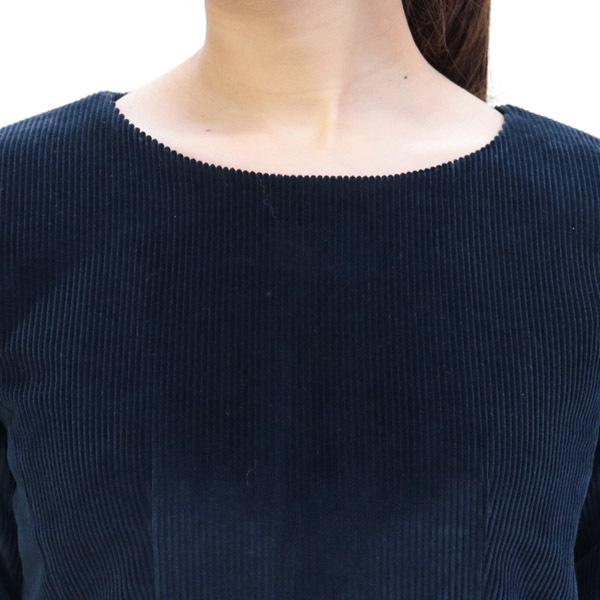 マックスマーラ ウィークエンド Maxmara Weekend 長袖 コーデュロイ ワンピース ネイビー Don Nv 001 年秋冬 Maxmara Co10 18 Fontana フォンターナ 通販 Yahoo ショッピング