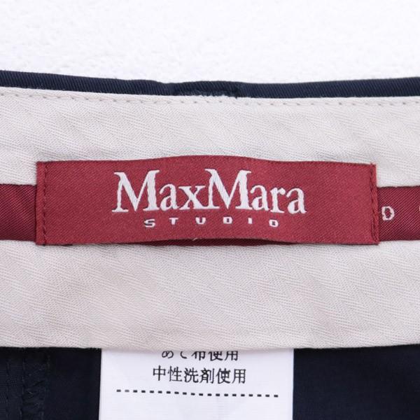 【在庫処分セール】マックスマーラ ステュディオ MaxMara Studio パンツ ボトムス ネイビー (MASSA 61310191 NV 008) 19SS｜fontana2014｜06