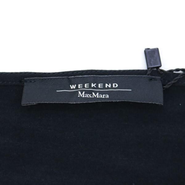 【アウトレットセール】マックスマーラ ウィークエンド MaxMara WEEKEND 長袖 シルク トップス ブラック (FAGGI 59710707 BK 001) 20SS｜fontana2014｜06