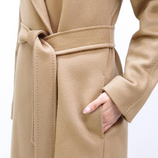 マックスマーラ ステュディオ MaxMara STUDIO ヴァージンウール コート アウター キャメル (SUPERBO 60161429 CAMEL 006) 22AW｜fontana2014｜05