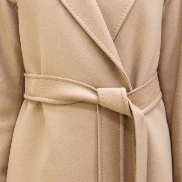 マックスマーラ ステュディオ MaxMara STUDIO ヴァージンウール コート アウター キャメル (SUPERBO 60161429 CAMEL 006) 22AW｜fontana2014｜06