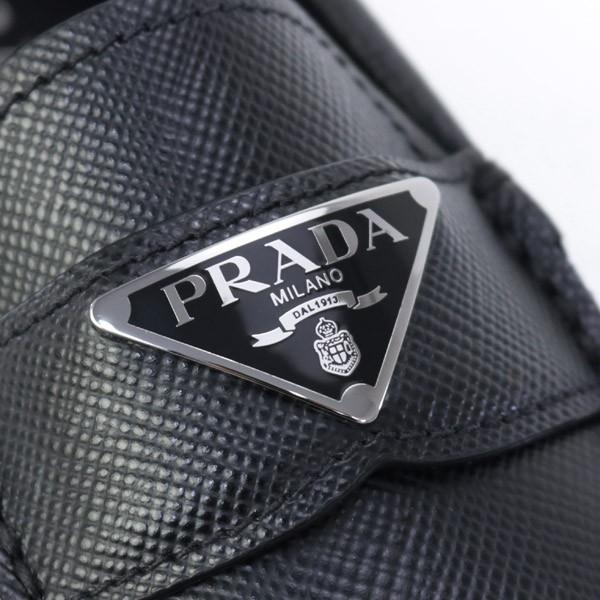 プラダ Prada 靴 メンズ サフィアーノレザー ドライビングシューズ ローファー ブラック 2dd164 3e0n F0002 Nero 年春夏 Prada Wi04 6 Fontana フォンターナ 通販 Yahoo ショッピング