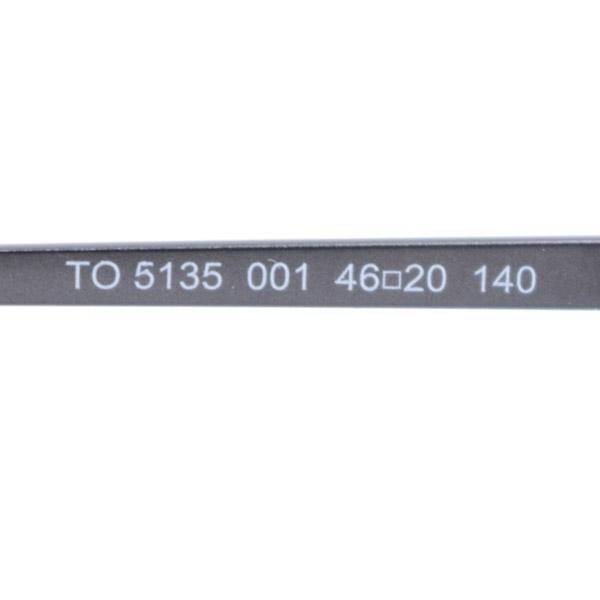 トッズ TOD'S メンズ メガネフレーム ブラック (TO5135 001 BK)｜fontana2014｜06