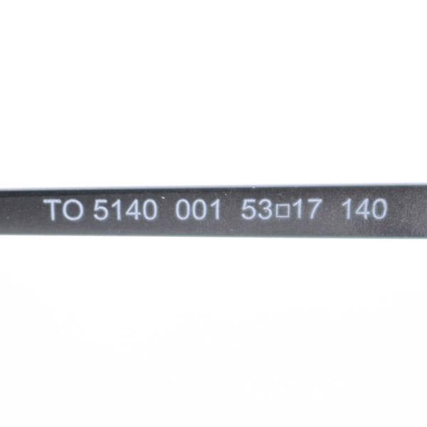 トッズ TOD'S メンズ メガネフレーム ブラック (TO5140 001 BK)｜fontana2014｜06