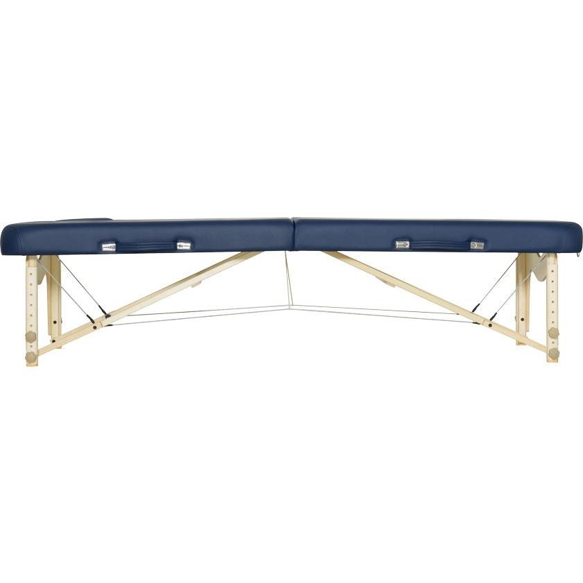 カイザスポーツ28 折り畳みマッサージベッド　施術用ベッド　紺 カイザスポーツ28 折り畳みマッサージベッド 施術用ベッド 紺