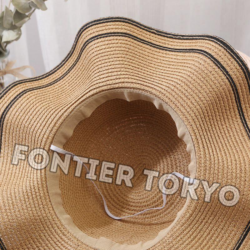 ストローハット 麦わら帽子 紫外線カット 帽子 レディース ギフト Uvカット帽子 セール おしゃれ 折りたたみ