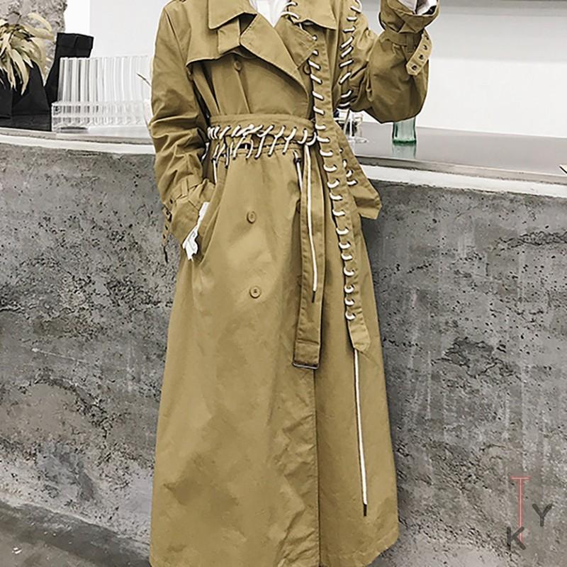 トレンチコート メンズ ロングコート 送料無料 カーキ 黒 個性派 かっこいい お洒落達人 19年 秋冬 新作 お兄系 個性的 ブラック系 スタイルン 11nf19dayi25 Fontier Tokyo 通販 Yahoo ショッピング