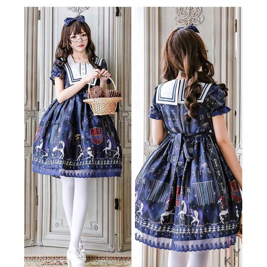 最新の激安 ワンピース ロリータ ワンピース 女装 コスプレ アニメ 森ガール Cosplay Lolita かわいい 学生服 ドレス メイド服 萌え萌え系 手数料安い Kwsrbd Com