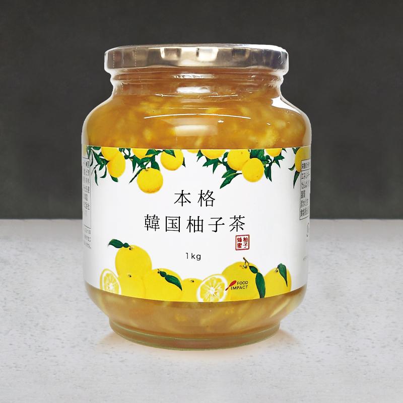 本格韓国柚子茶 1kg : フードインパクトショップ - 通販 - Yahoo