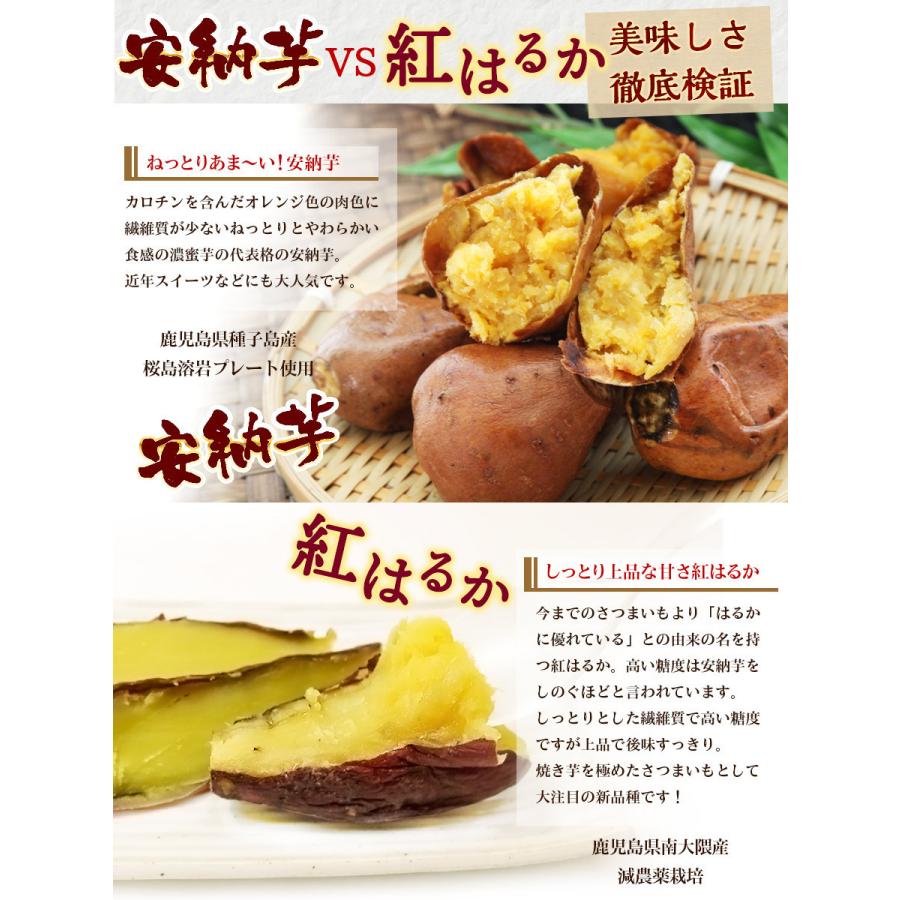 当店在庫してます 安納芋 紅はるか 冷凍焼き芋 計2kg 1袋500g各2袋 2 鹿児島県産 食べ比べセット 天然スイーツ 電子レンジ 焼き芋 九州 名物商品 プレゼント Wantannas Go Id