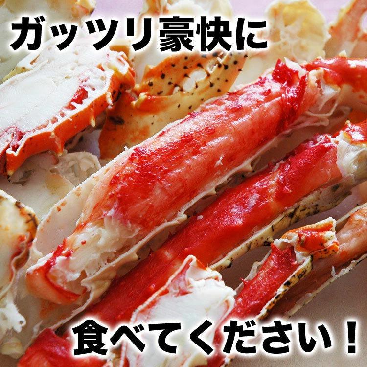 タラバガニ ボイル ハーフカット 総重量 800g 前後 ポーション ビードロ 棒肉 剥き身 剥身 カット 脚 足 たらば タラバ カニ 蟹_9