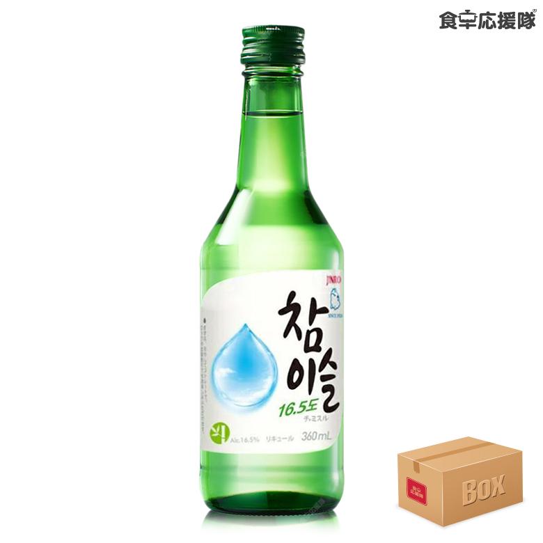 チャミスル 360ml×20本 1箱 JINRO 韓国焼酎 アルコル度数16％ : 食卓