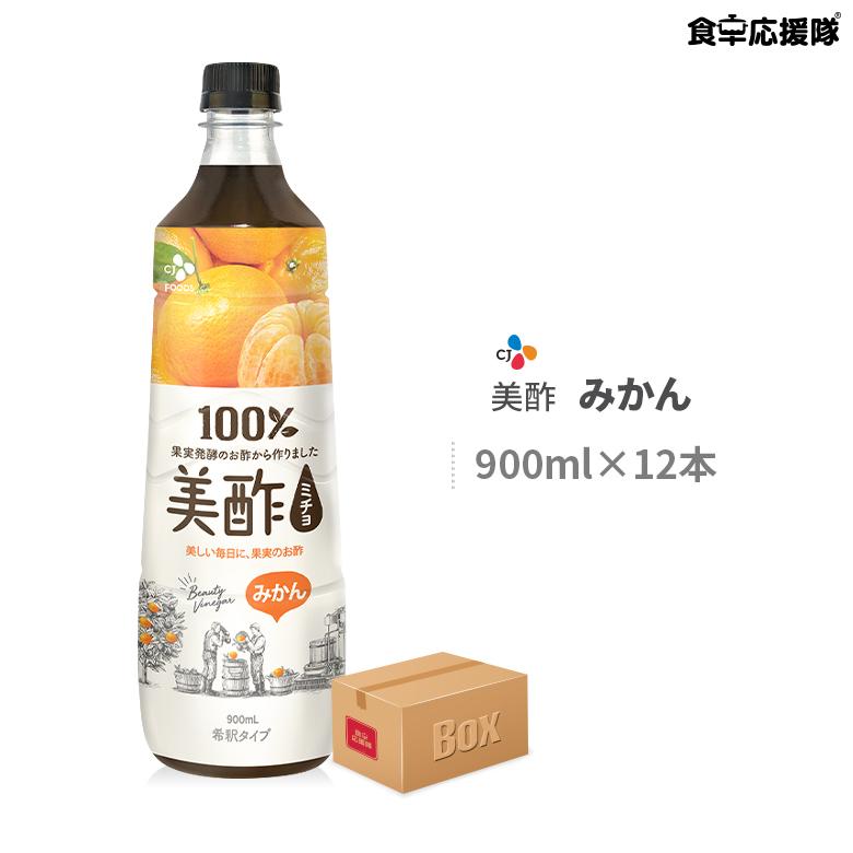 美酢 ミチョ みかん 900ml×12本 1ケース 飲むお酢 お酢 ミカン 美酢 ミチョ みかん 900ml×12本 1ケース 飲むお酢 お酢 ミカン