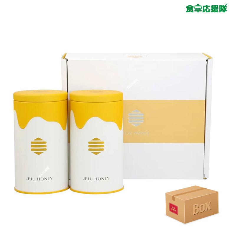 済州島蜂蜜100％ JEJU HONEY ギフト箱 2缶入 韓国お茶 韓国はちみつ 蜂蜜｜foodsup