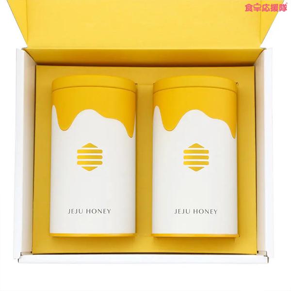 済州島蜂蜜100％ JEJU HONEY ギフト箱 2缶入 韓国お茶 韓国はちみつ