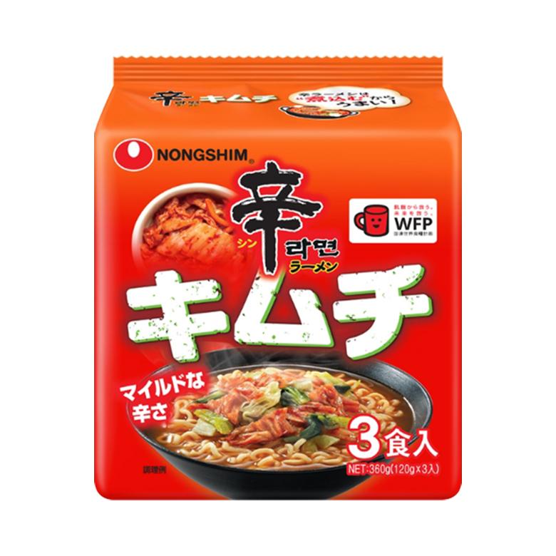 辛ラーメン　キムチ Amazon.co.jp: 辛ラーメンキムチ 120g×3袋 マイルドな辛さ : 食品