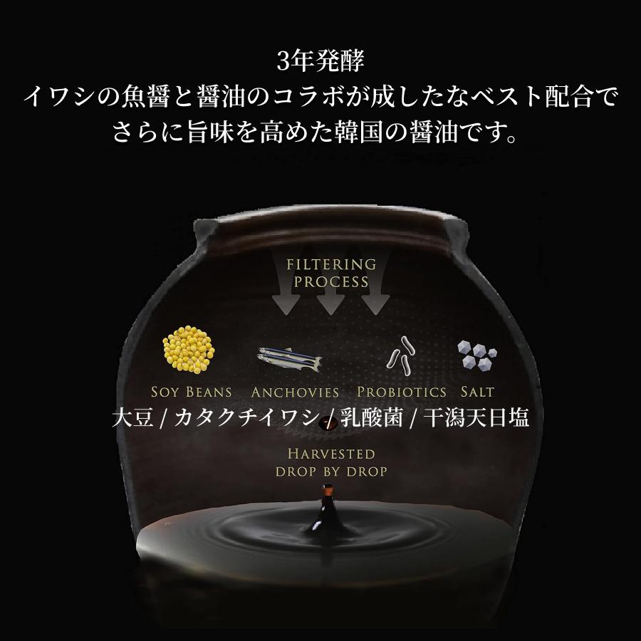 王信 韓国醤油 300ml×2本 無添加 3年発酵 手作り グルテンフリー Wangshin |  | 05