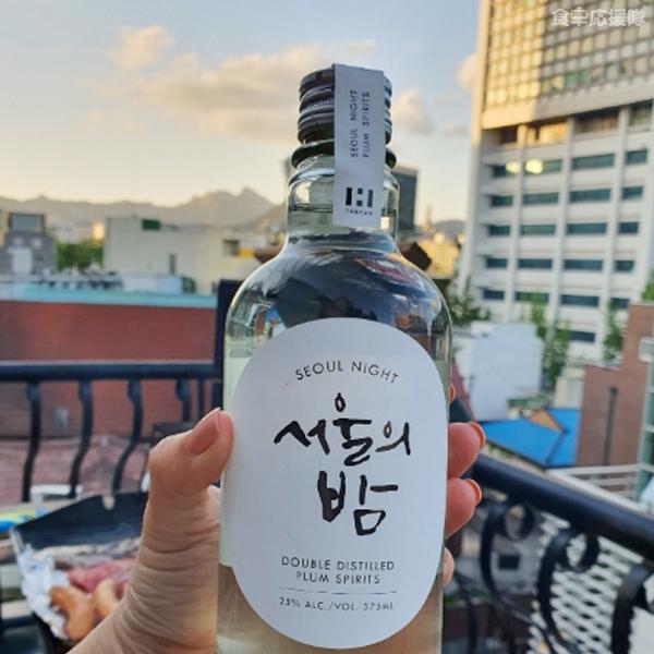 伝統酒」ソウルの夜 375ml 1本 25度 梅酒 蒸留酒 / THE HAN, 韓国お酒