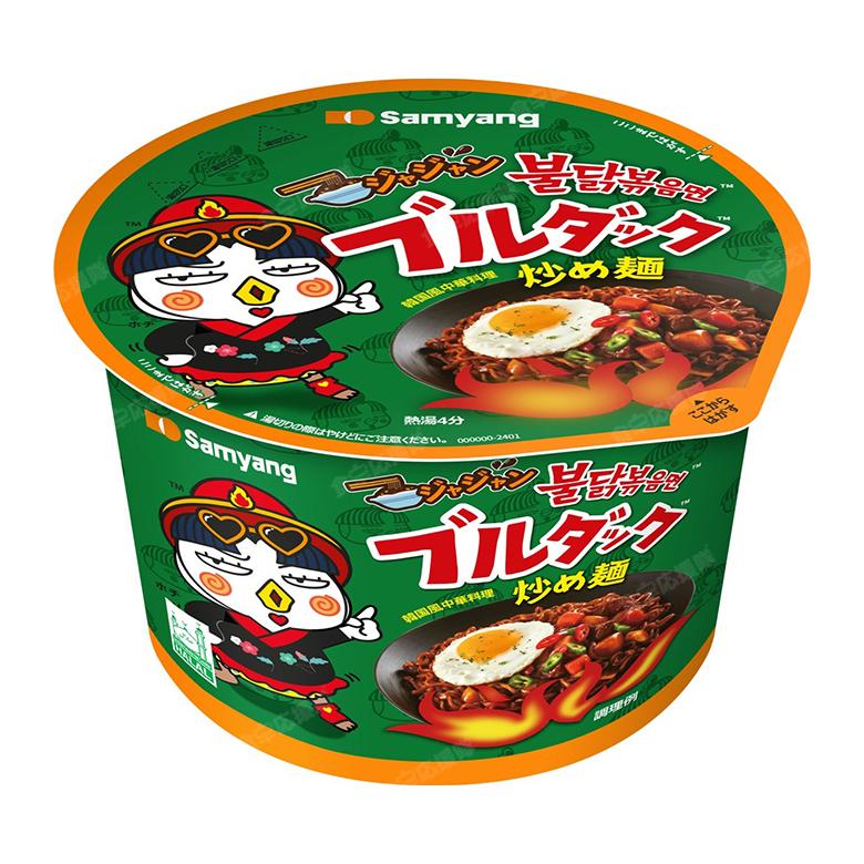ブルダック ジャジャンブルダック炒め麺 ビッグカップ 105g×1個