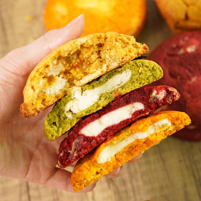 訳あり しっとり大判生クッキー 約1kg 3種類以上の詰め合わせ チャンク