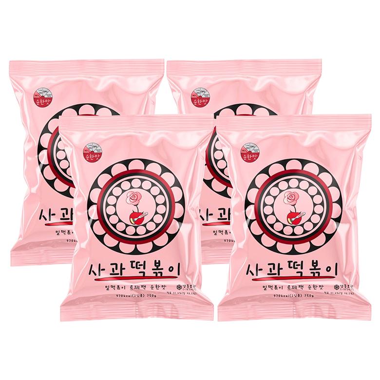 サグァ ロゼトッポギ 750g×4袋 クリーミーでまろやか 本場韓国の味