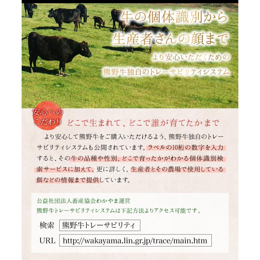 高級 ギフト 熊野牛 A5 ランク 和歌山県産 黒毛和牛 ロース スライス 500g 送料無料 しゃぶしゃぶ すき焼き 和牛 ギフト お歳暮 牛肉 誕生日 お中元｜foodyamadaya｜04