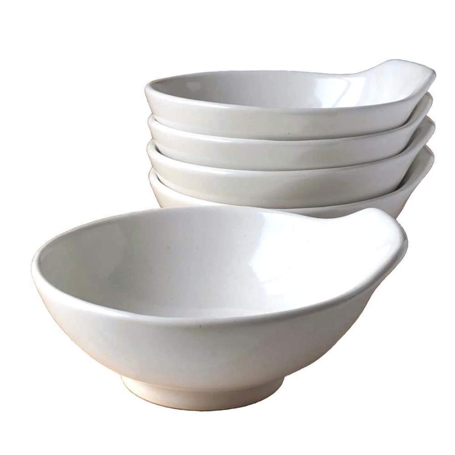 食器 土鍋 皿 おしゃれ セール品 【予約受付中】 和 呑水 5個セット とんすい 白