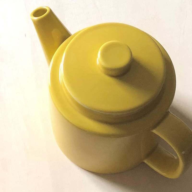 ティーポット 急須 コモン コーヒー ティー 紅茶 ハーブ 緑茶 日本茶 おしゃれ 西海陶器 Common Ssポット 1l 黄 うのにもお得な