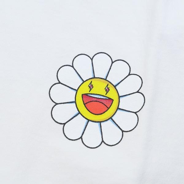 ムラカミタカシ MURAKAMI TAKASHI/村上隆 ×J Balvin J. バルヴィン BLANCO FLOWER TEE Tシャツ 白白 Size【L】 【新古品・未使用品】 cm ムラカミタカシ ×J Balvin バルヴィン BLANCO FLOWER TEE 新古品 未使用品