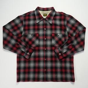 TENDERLOIN テンダーロイン 08AW T-WOOL SHT 長袖シャツ 赤 Size 【M】 【中古品-良い】 20721383