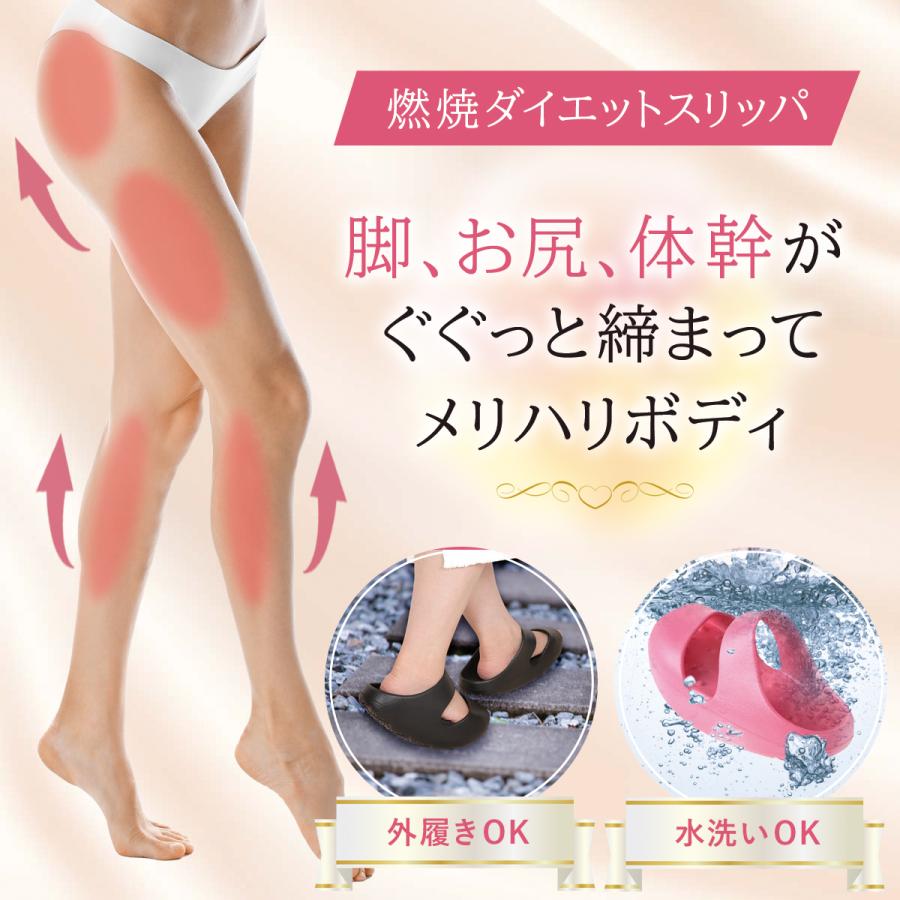 ダイエットスリッパ 室内 外出 健康スリッパ ダイエットサンダル