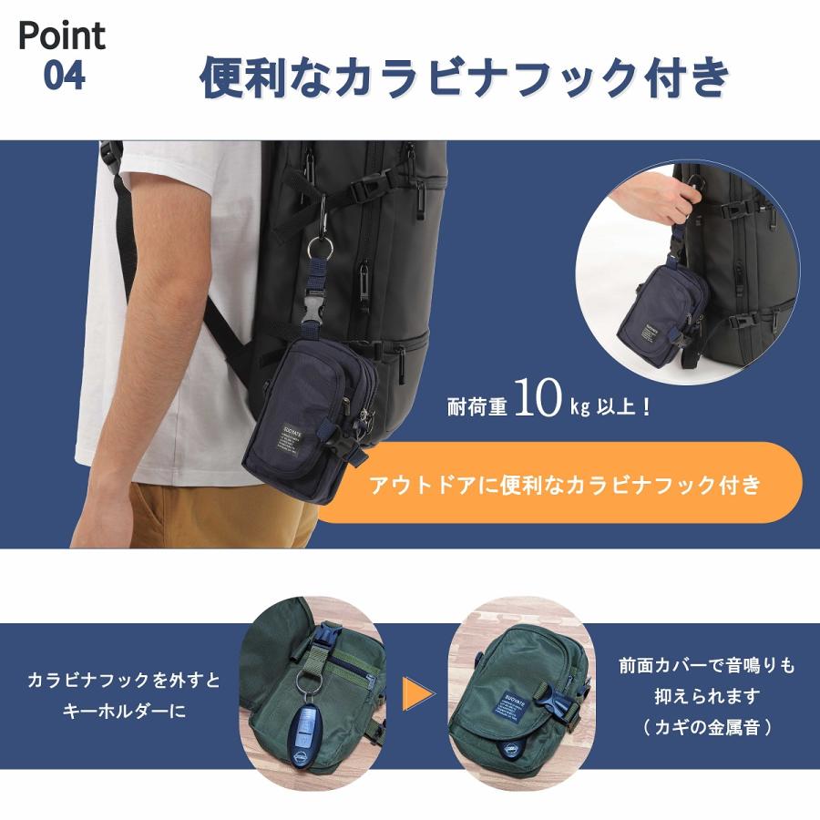 スマホポーチ ショルダーバッグ メンズ レディース サコッシュ 財布 斜