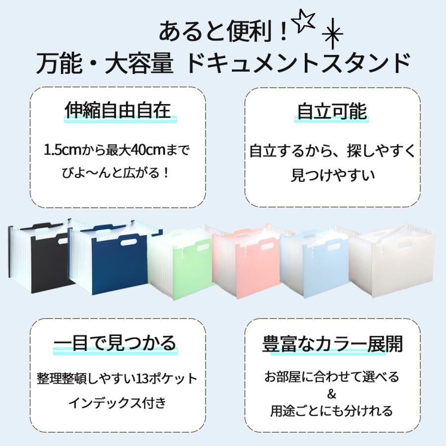 PASTEL（etranger di costarica） ファイルボックス A4 アコーディオン