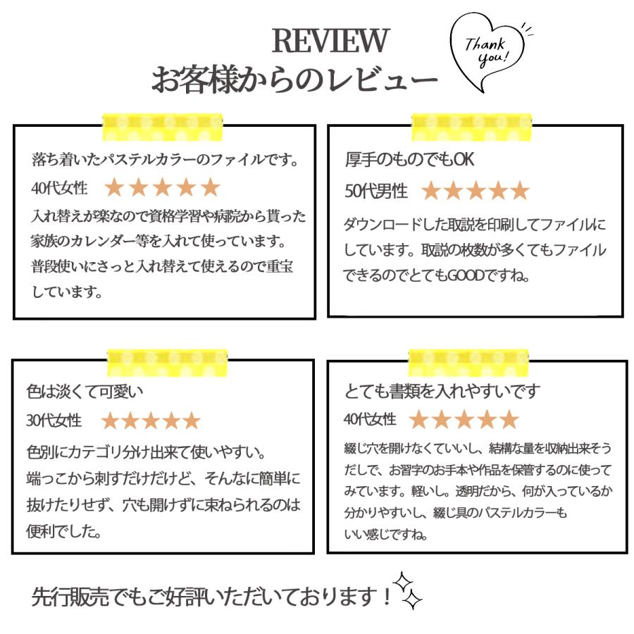 PASTEL（etranger di costarica） A4クリアファイル10冊セット