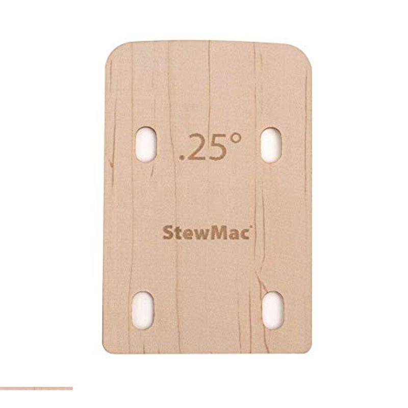 Shaped Neck Shim for BASS （ネック・シム ベース用）1枚 (テーパー角：0.25度) 並行輸入品 2023061505334300090footankle