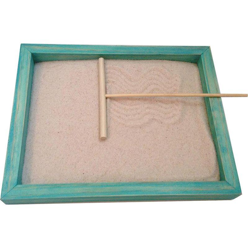 Mini Zen Garden Tool Rake Set, 6 Pieces, Rakes, Drawing Stylus, Sand S ...